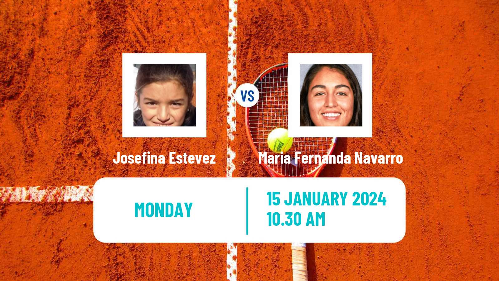 Tennis ITF W35 Buenos Aires Women Josefina Estevez - Maria Fernanda Navarro