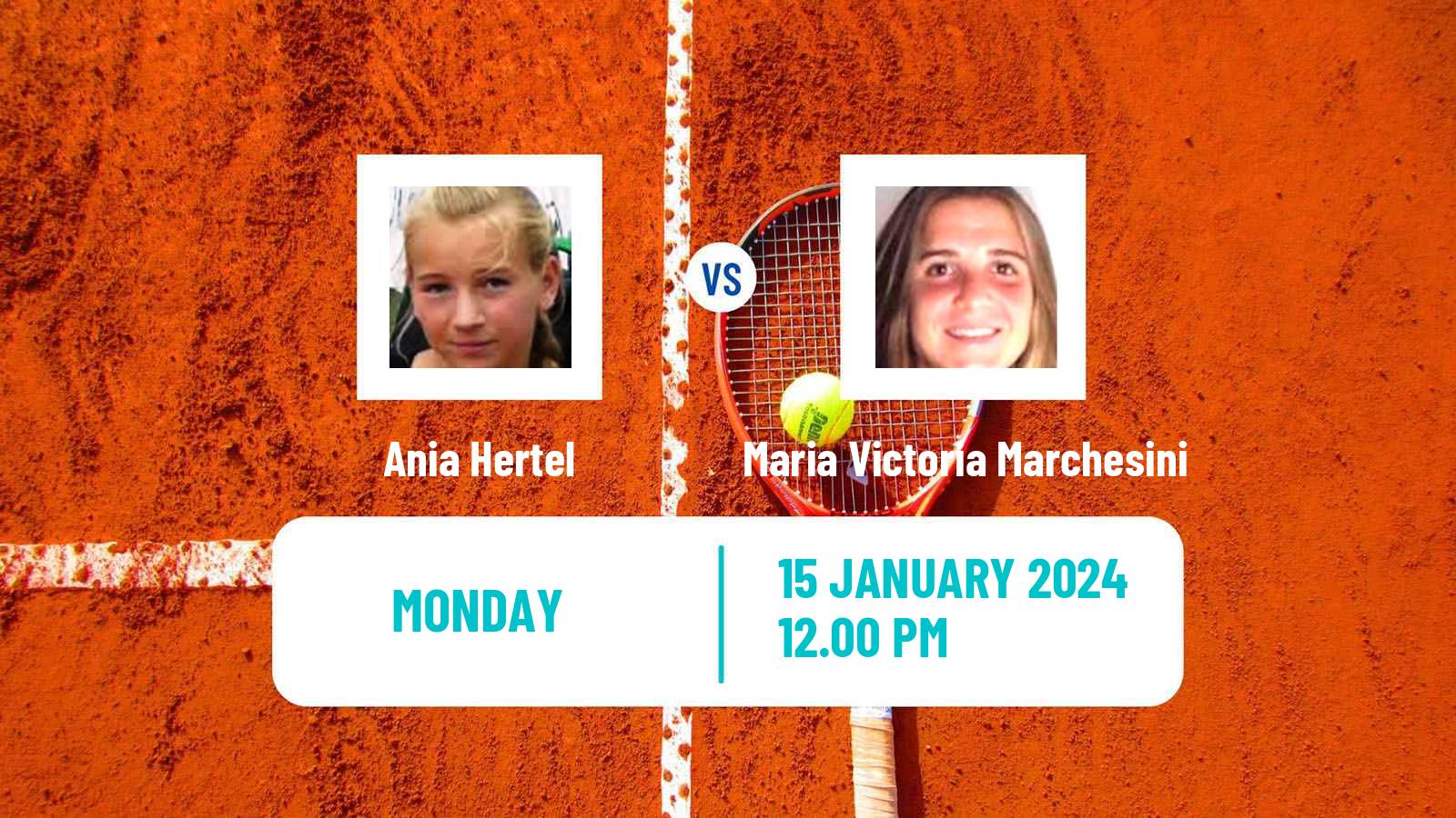 Tennis ITF W35 Buenos Aires Women Ania Hertel - Maria Victoria Marchesini