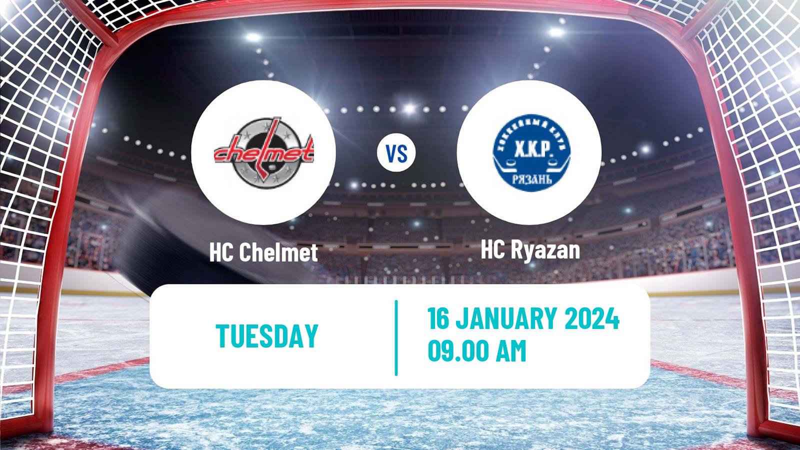 Hockey VHL Chelmet - Ryazan