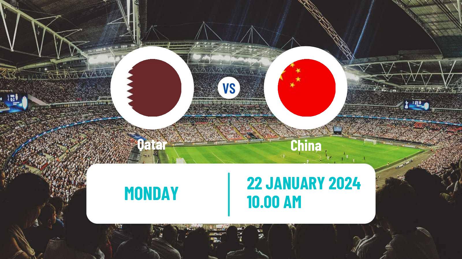 Soccer Asian Cup Qatar - China