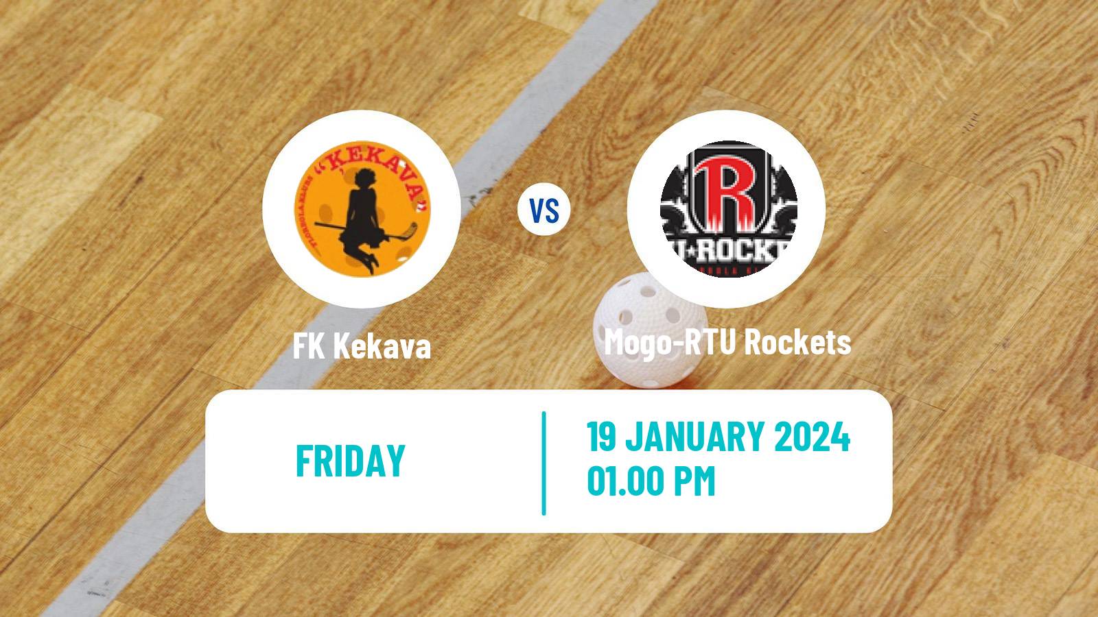 Floorball Latvian Elvi Liga Kekava - Mogo-RTU Rockets