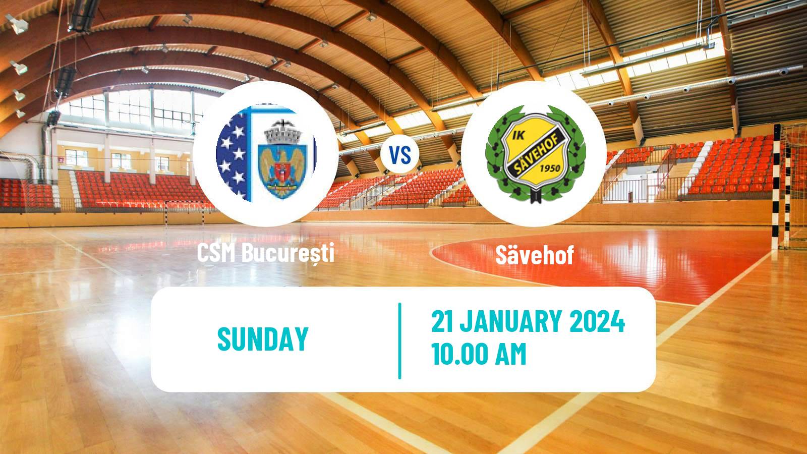 Handball EHF Champions League Women CSM București - Sävehof