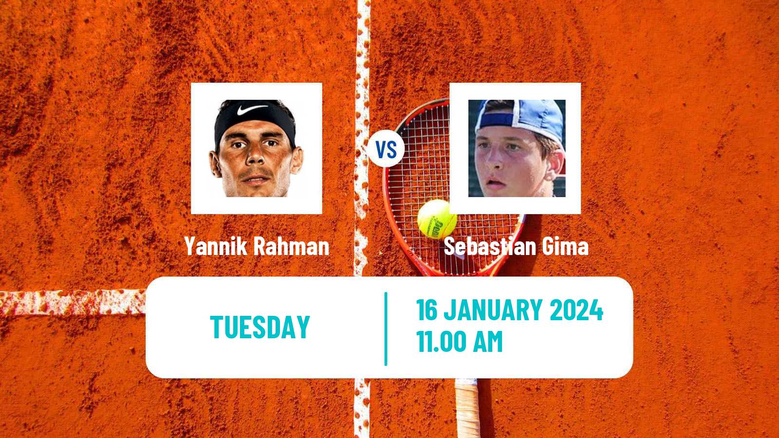 Tennis ITF M15 Manacor 2 Men 2024 Yannik Rahman - Sebastian Gima