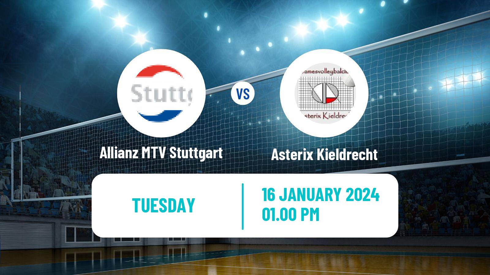 Volleyball CEV Champions League Women Allianz MTV Stuttgart - Asterix Kieldrecht