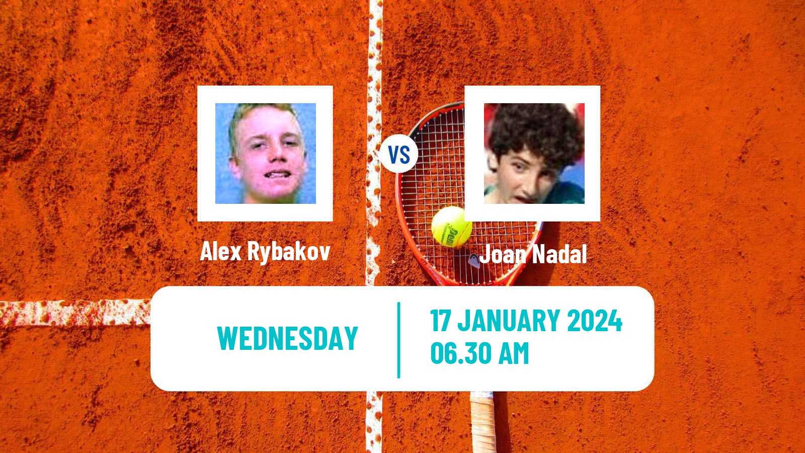 Tennis ITF M15 Manacor 2 Men Alex Rybakov - Joan Nadal