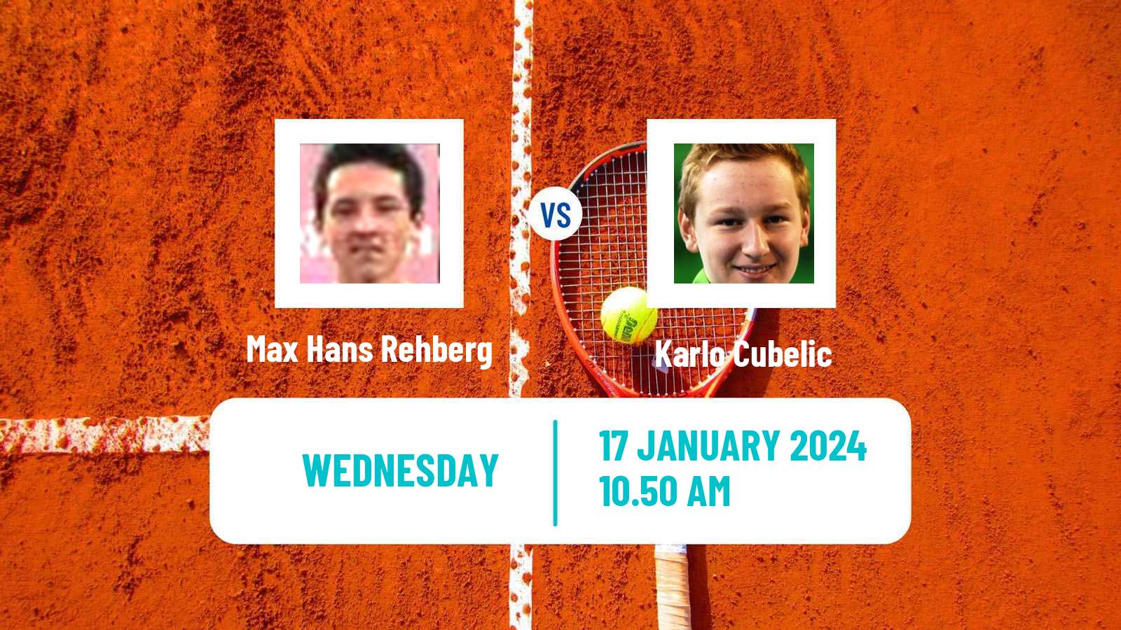 Tennis ITF M15 Cadolzburg Men Max Hans Rehberg - Karlo Cubelic