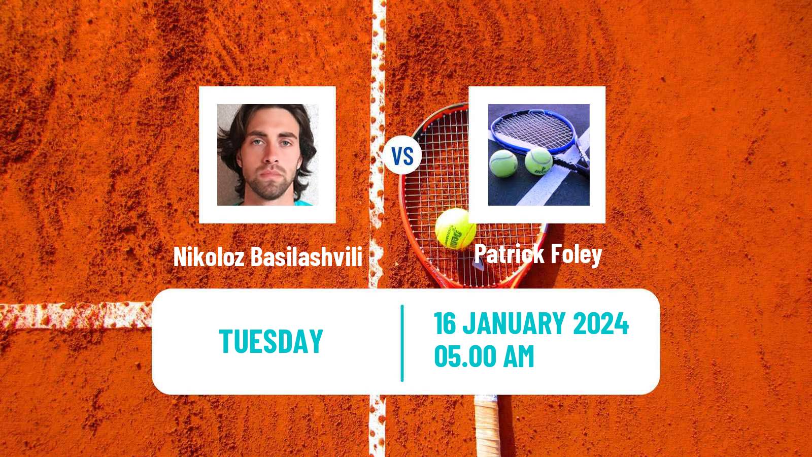 Tennis ITF M25 Sunderland Men Nikoloz Basilashvili - Patrick Foley