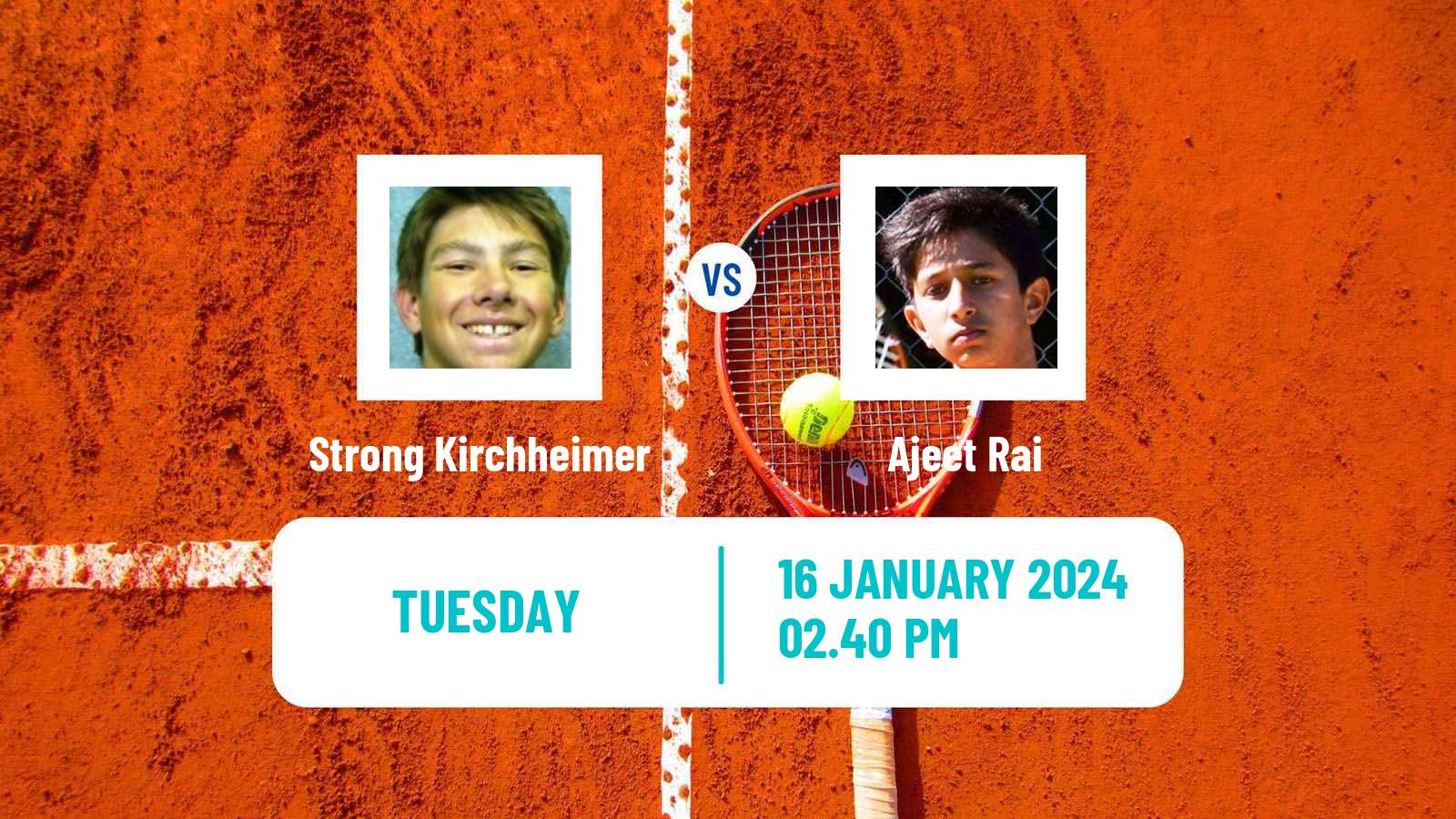 Tennis Indian Wells Challenger Men Strong Kirchheimer - Ajeet Rai