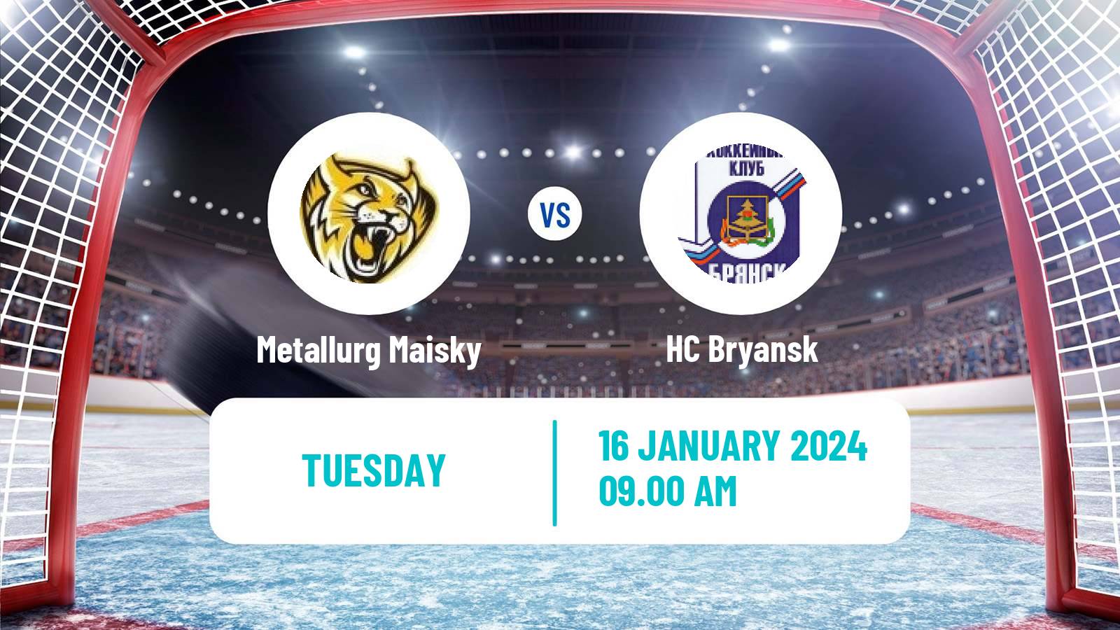 Hockey NMHL Metallurg Maisky - Bryansk
