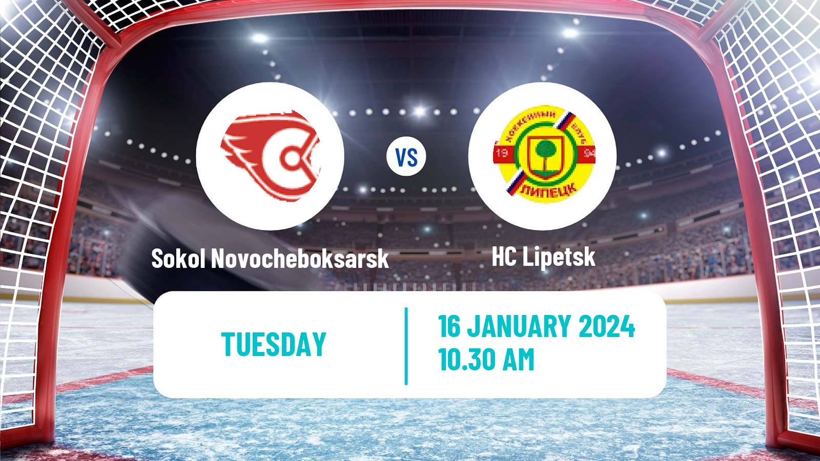 Hockey NMHL Sokol Novocheboksarsk - Lipetsk