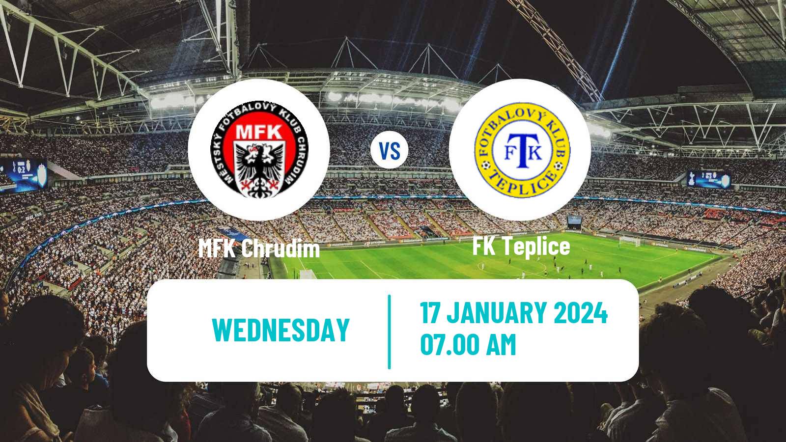 Soccer Czech Tipsport Liga Chrudim - Teplice