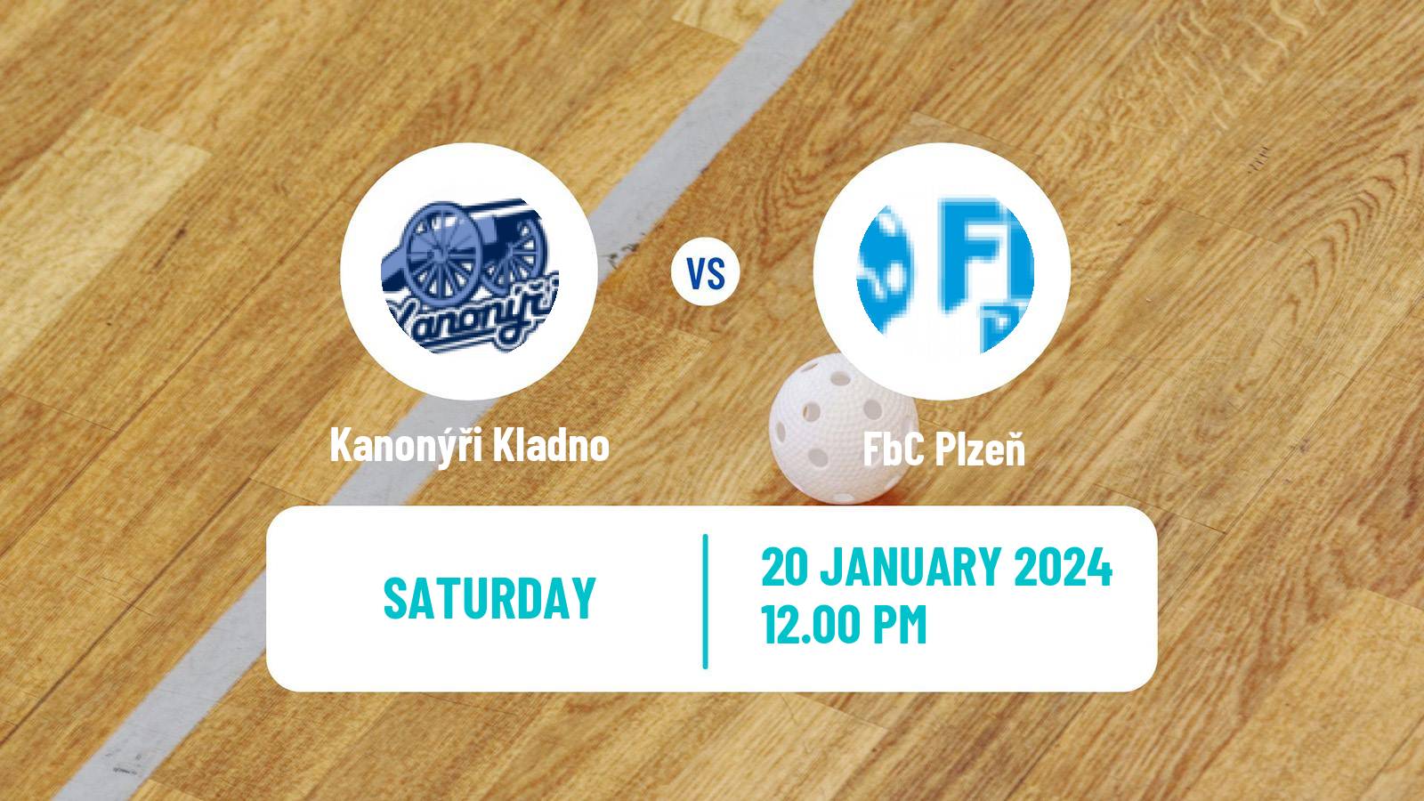 Floorball Czech 1 Liga Floorball Kanonýři Kladno - Plzeň