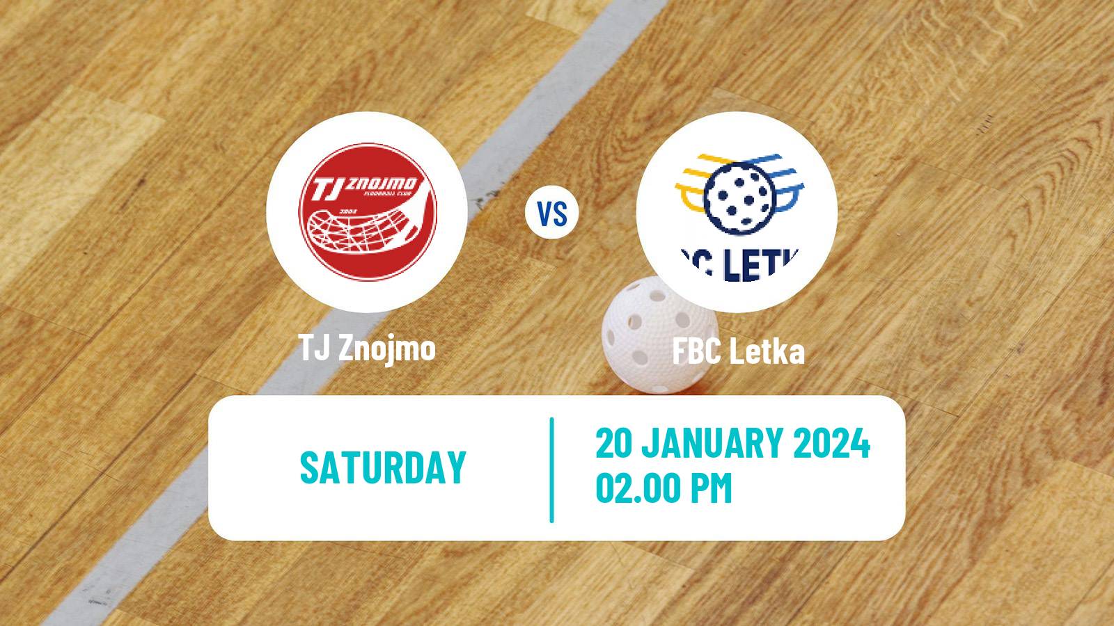 Floorball Czech 1 Liga Floorball Znojmo - Letka