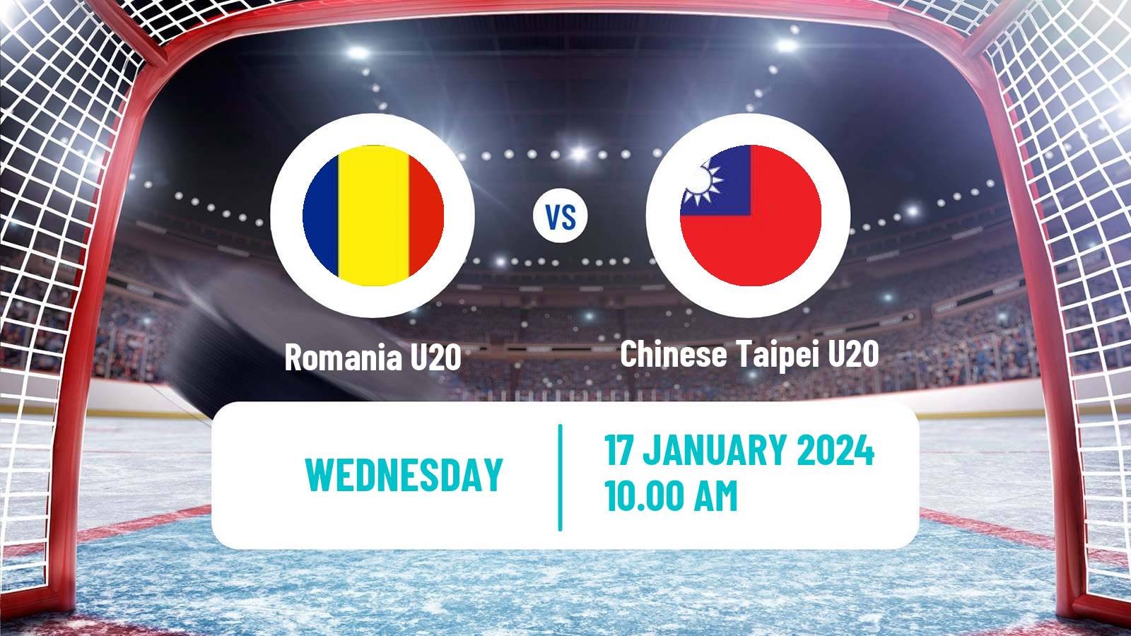 Hockey IIHF World U20 Championship IIB Romania U20 - Chinese Taipei U20