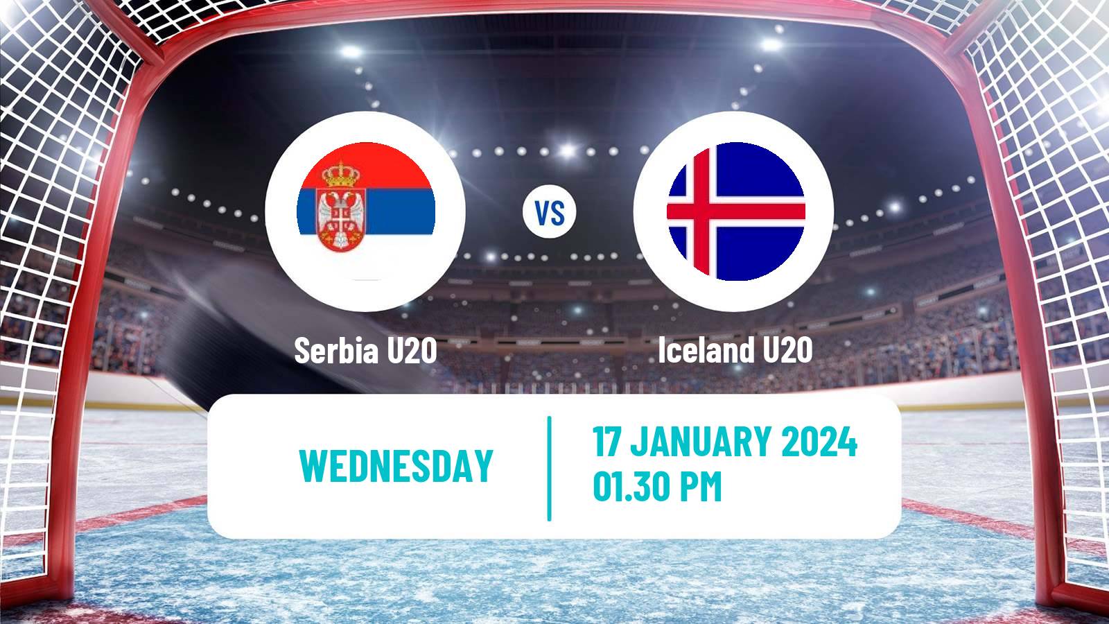 Hockey IIHF World U20 Championship IIB Serbia U20 - Iceland U20