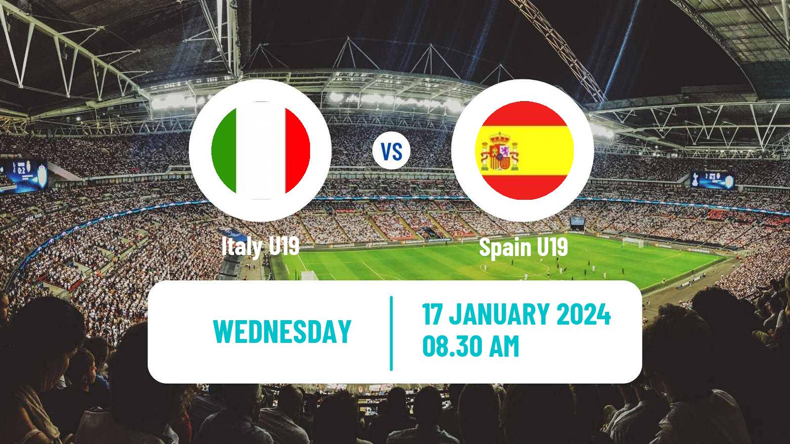 Soccer Friendly Italy U19 - Spain U19