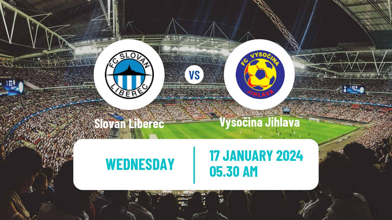 Soccer Club Friendly Slovan Liberec - Vysočina Jihlava