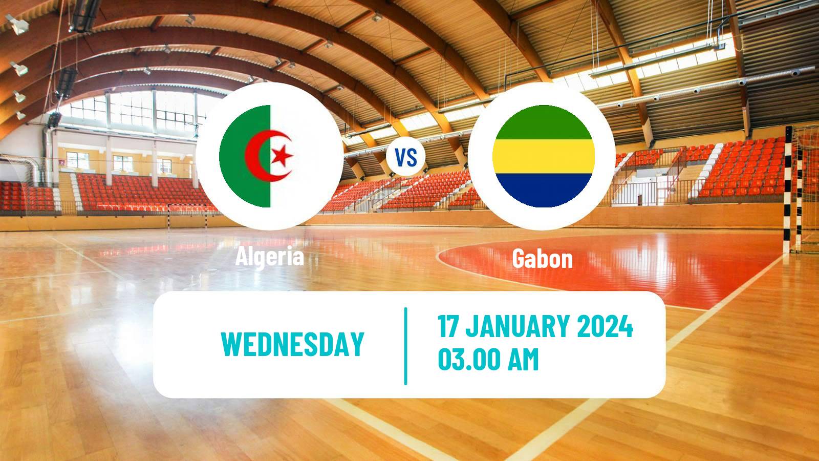 Handball African Championship Handball Algeria - Gabon
