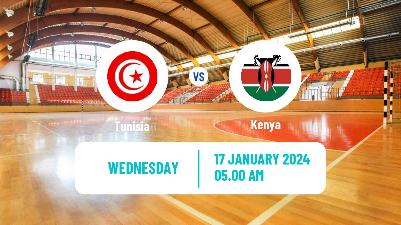 Handball African Championship Handball Tunisia - Kenya