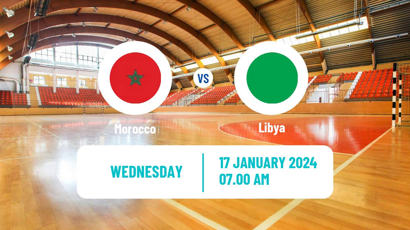 Handball African Championship Handball Morocco - Libya