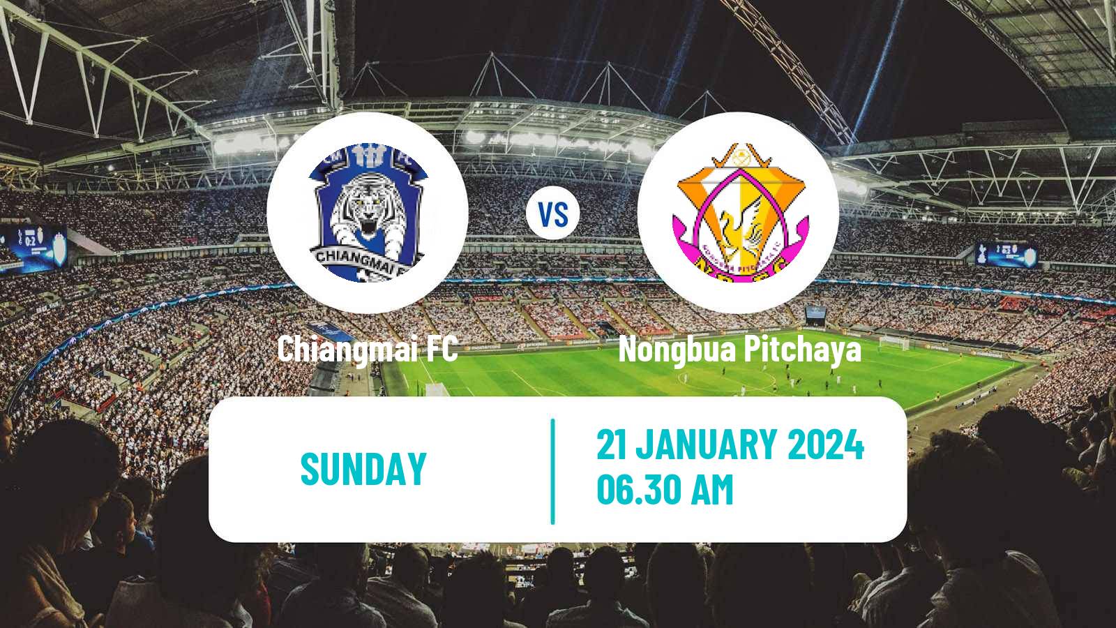 Soccer Thai League 2 Chiangmai - Nongbua Pitchaya