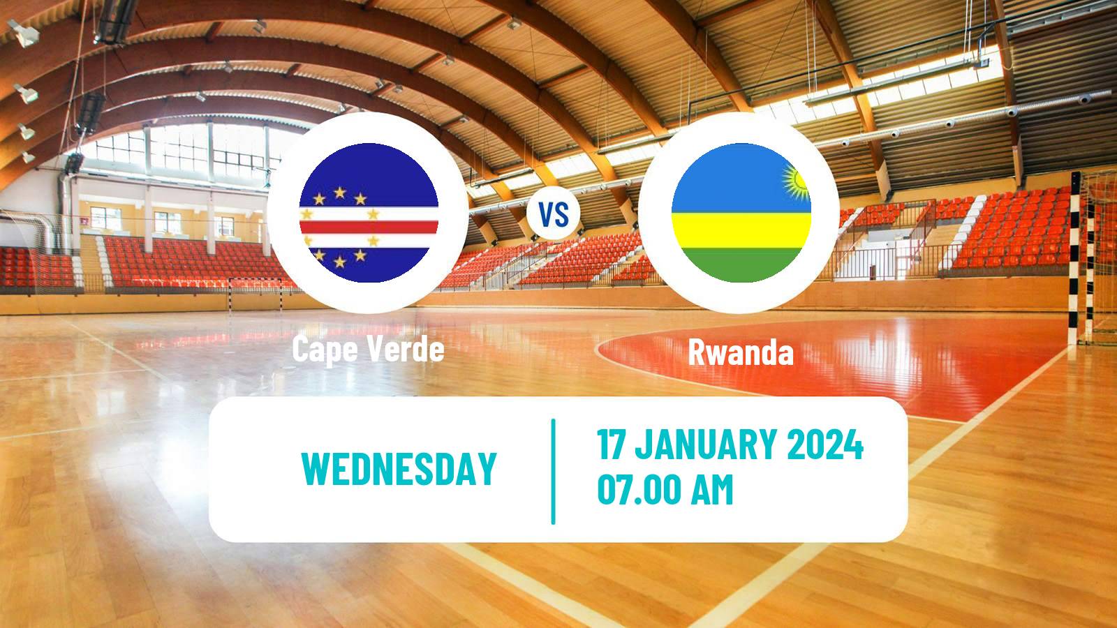 Handball African Championship Handball Cape Verde - Rwanda