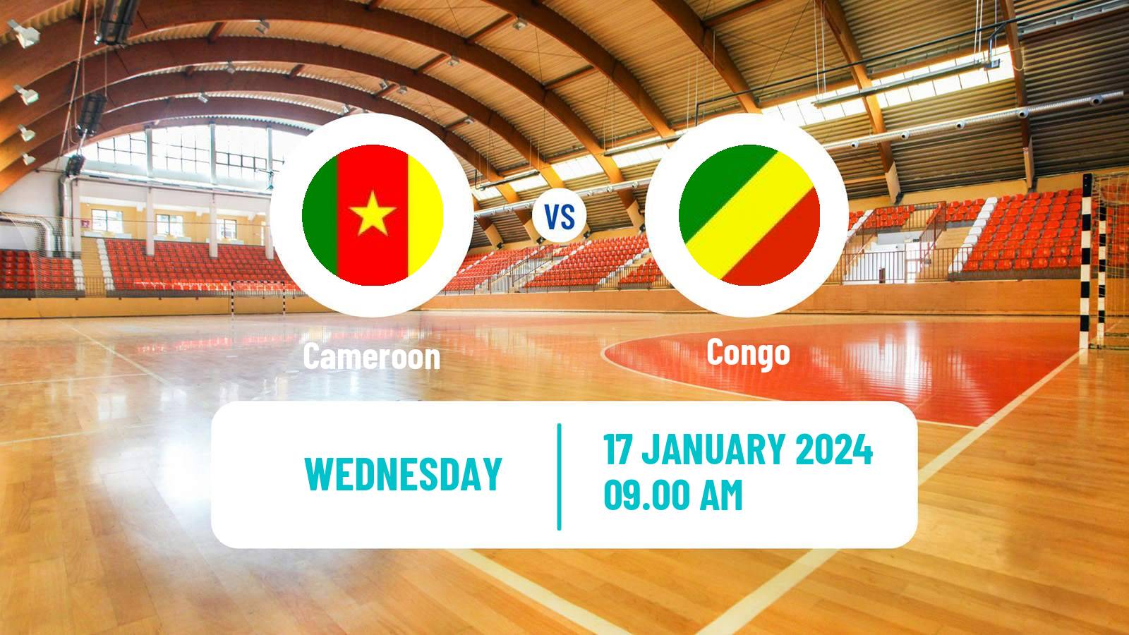 Handball African Championship Handball Cameroon - Congo