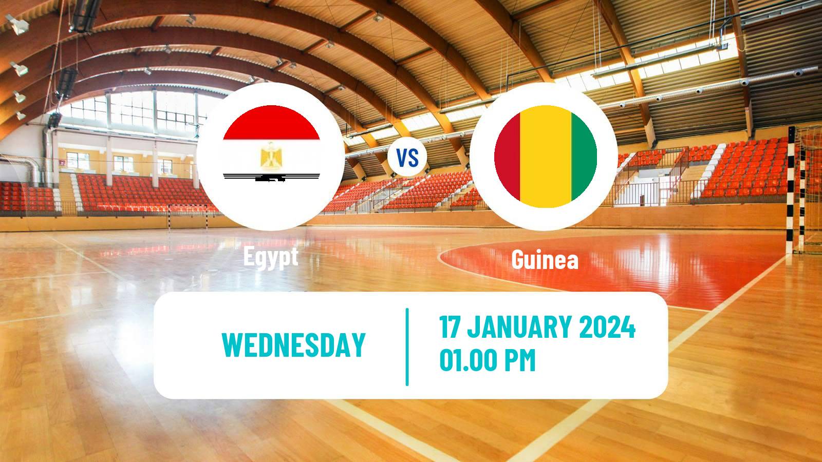 Handball African Championship Handball Egypt - Guinea