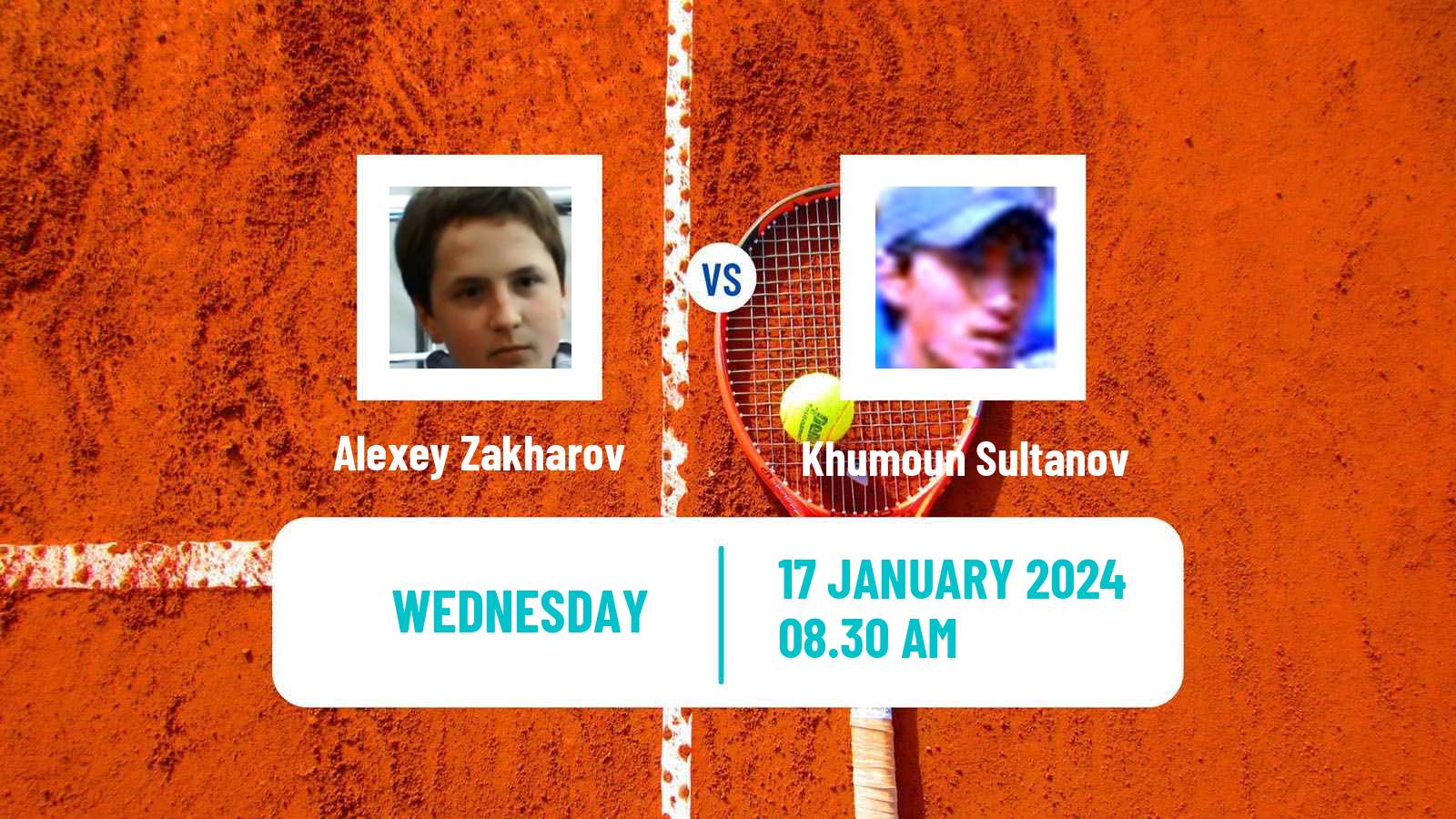Tennis ITF M25 Doha Men Alexey Zakharov - Khumoun Sultanov