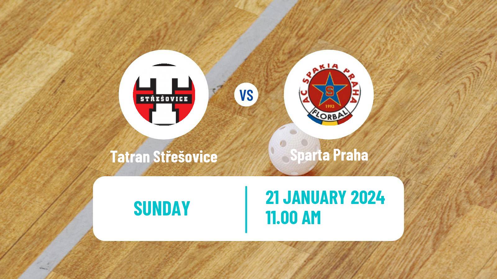 Floorball Czech Superliga Floorball Tatran Střešovice - Sparta Praha