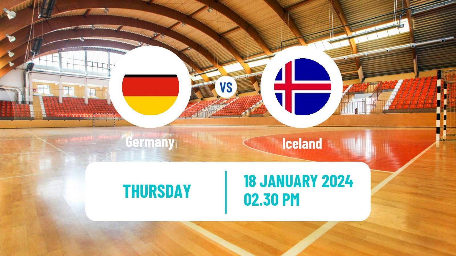 Handball Handball European Championship Germany - Iceland