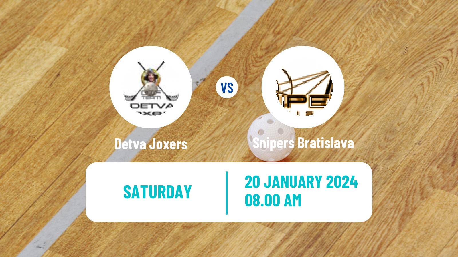 Floorball Slovak Extraliga Floorball Detva Joxers - Snipers Bratislava