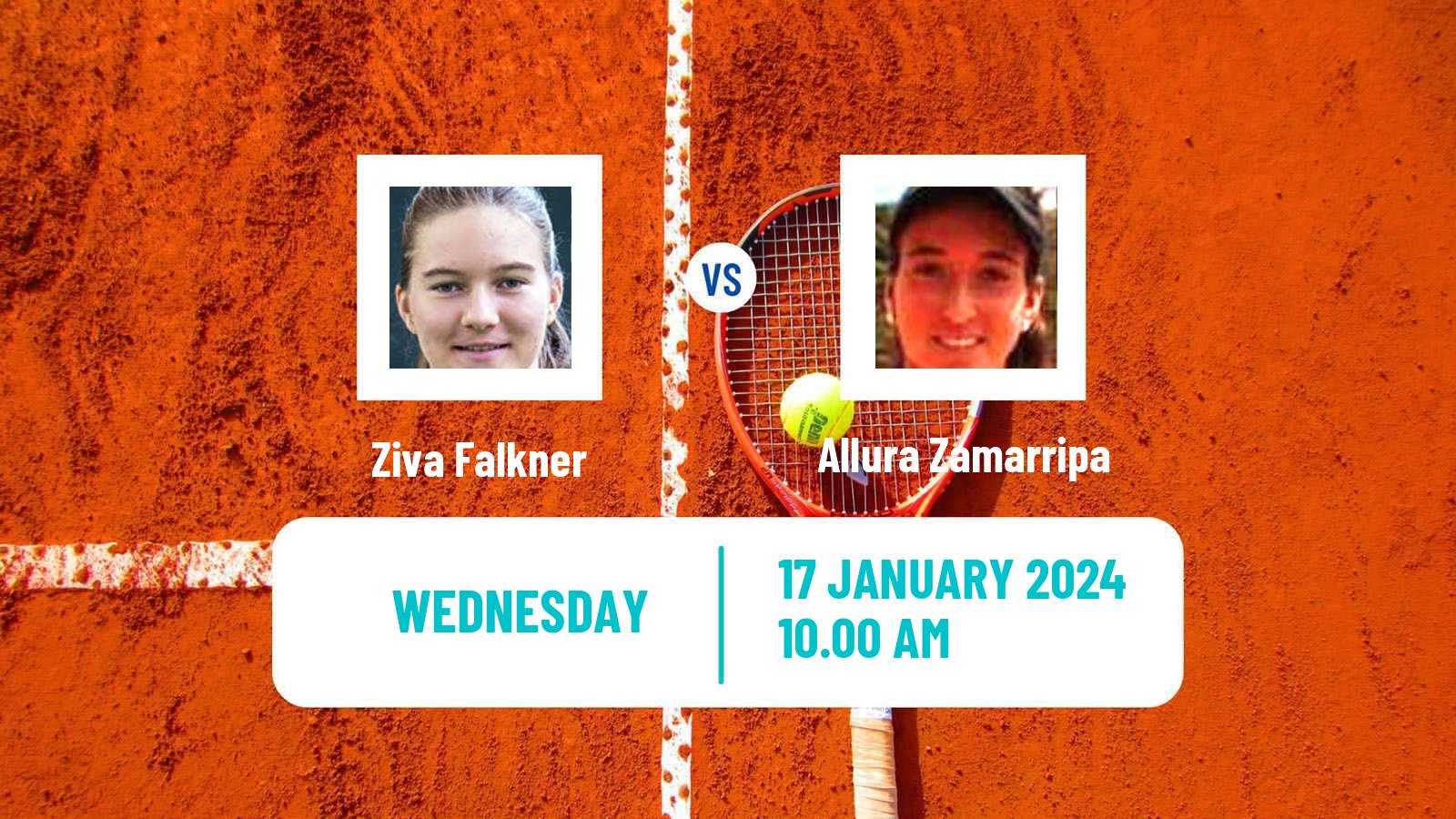 Tennis ITF W35 Naples Fl 2 Women Ziva Falkner - Allura Zamarripa