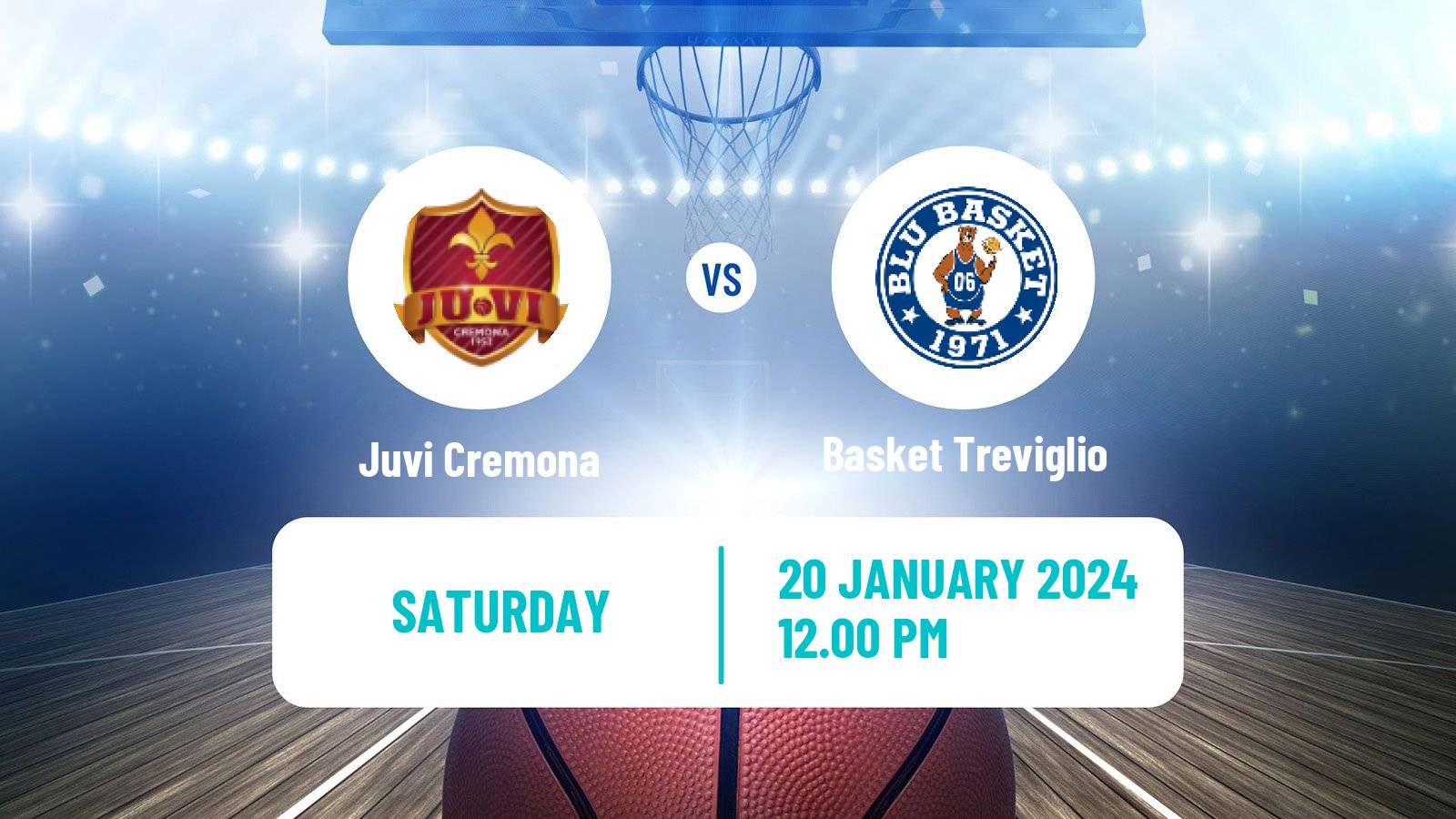 Basketball Italian Serie A2 Basketball Juvi Cremona - Basket Treviglio