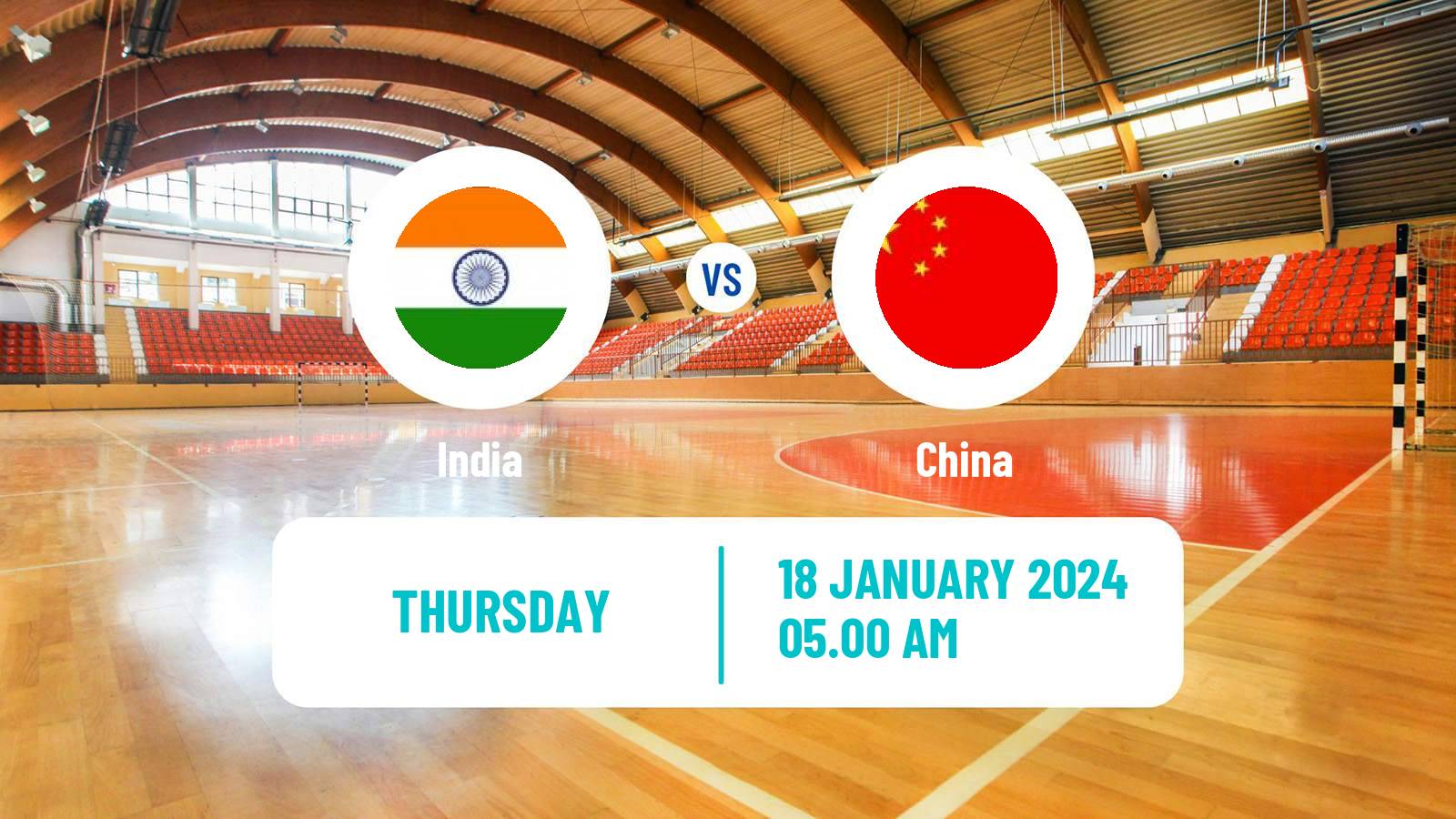 Handball Asian Championship Handball India - China