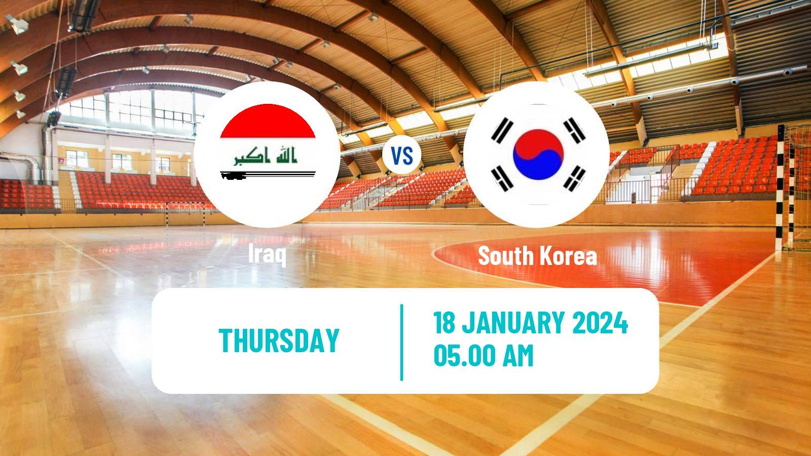 Handball Asian Championship Handball Iraq - South Korea