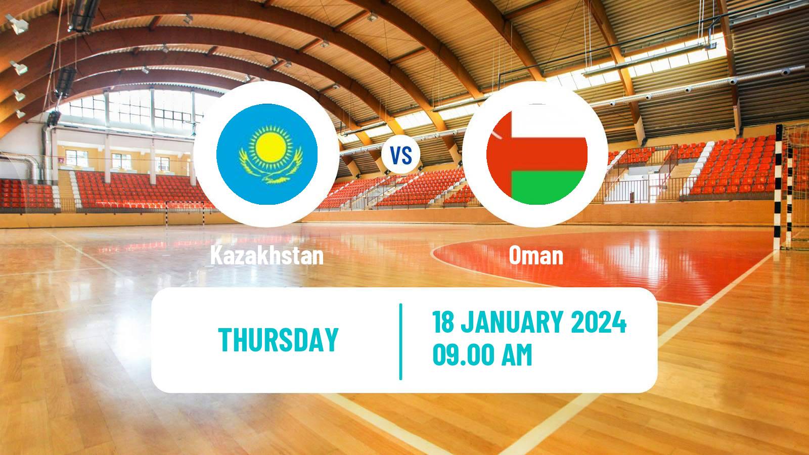 Handball Asian Championship Handball Kazakhstan - Oman