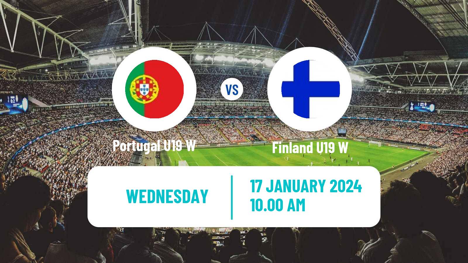 Soccer Friendly International Women Portugal U19 W - Finland U19 W