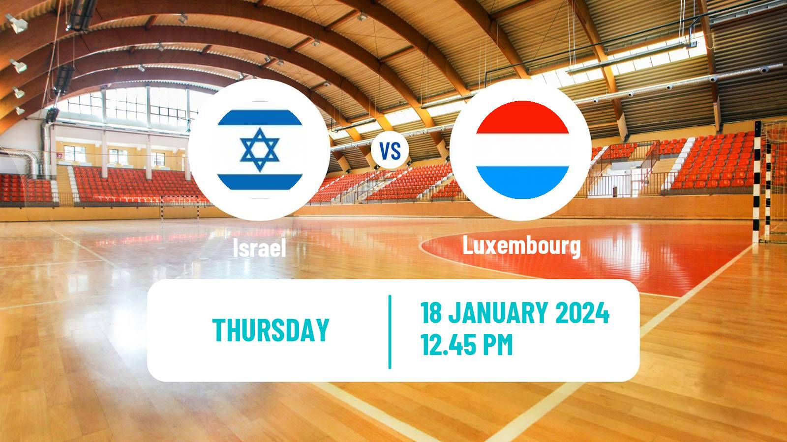 Handball Handball World Championship Israel - Luxembourg