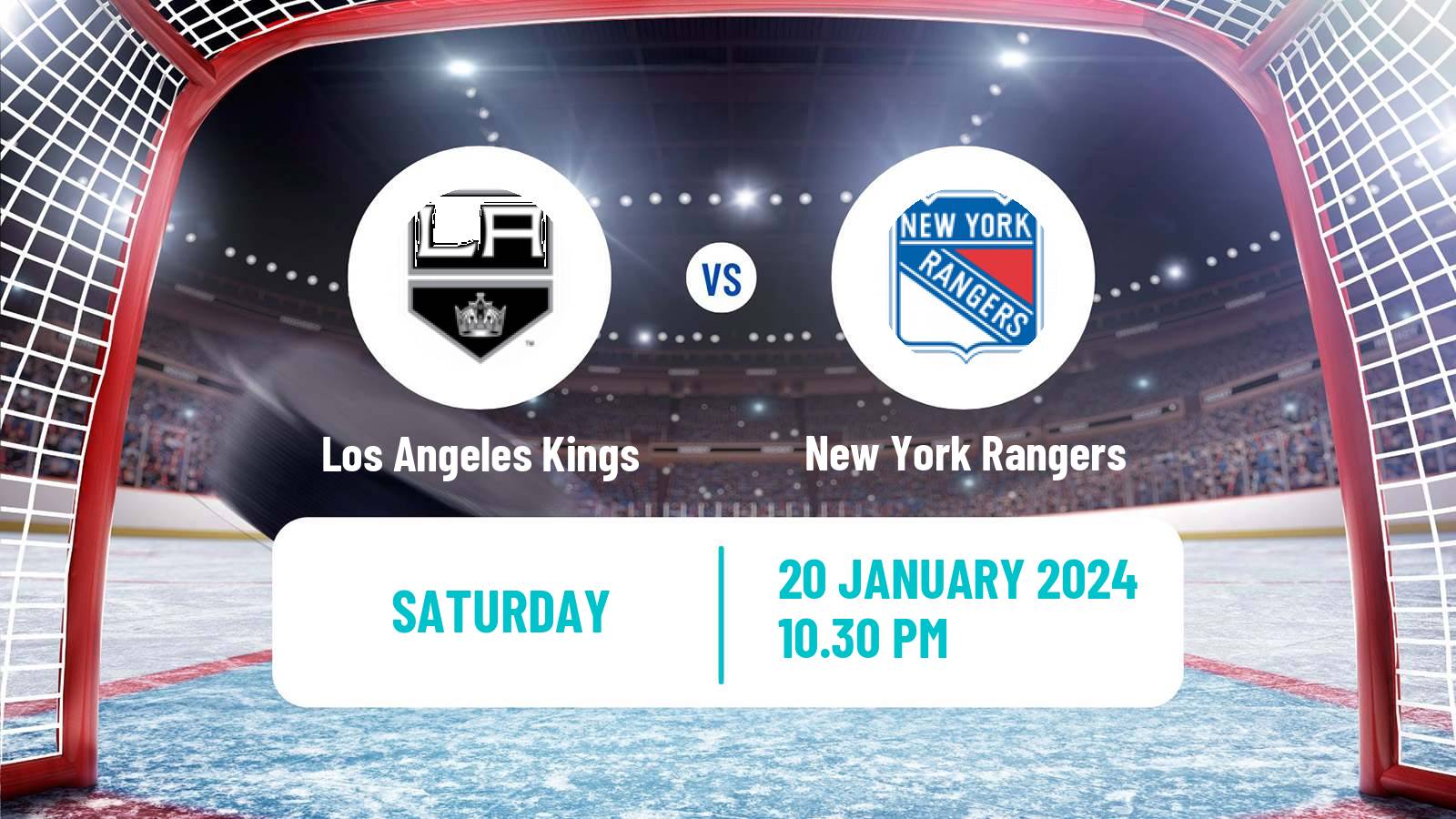 Hockey NHL Los Angeles Kings - New York Rangers