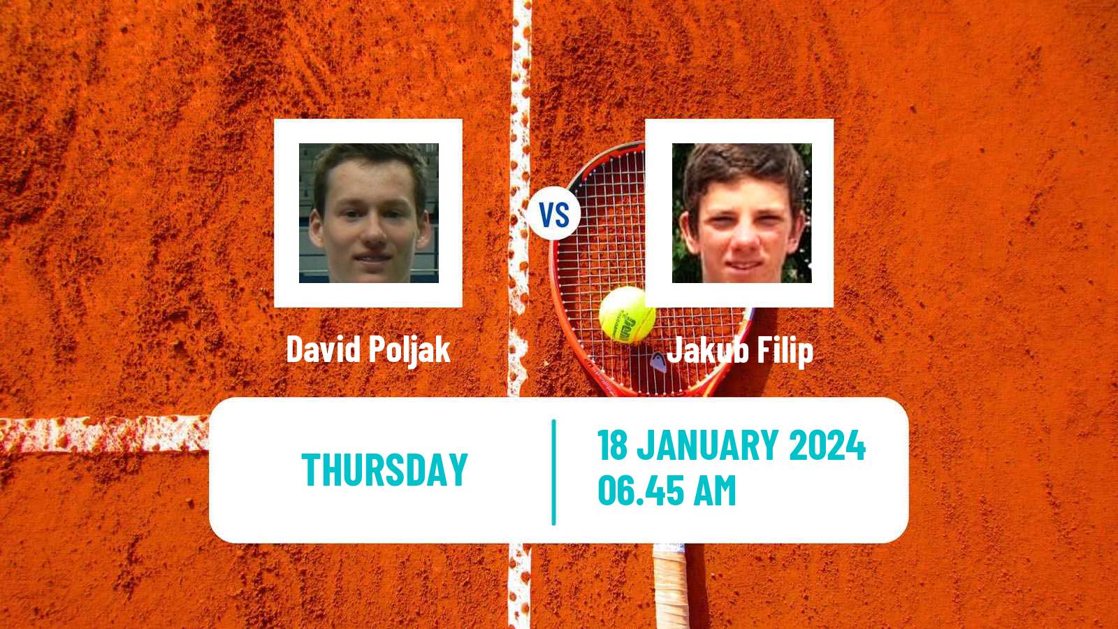 Tennis ITF M15 Cadolzburg Men David Poljak - Jakub Filip