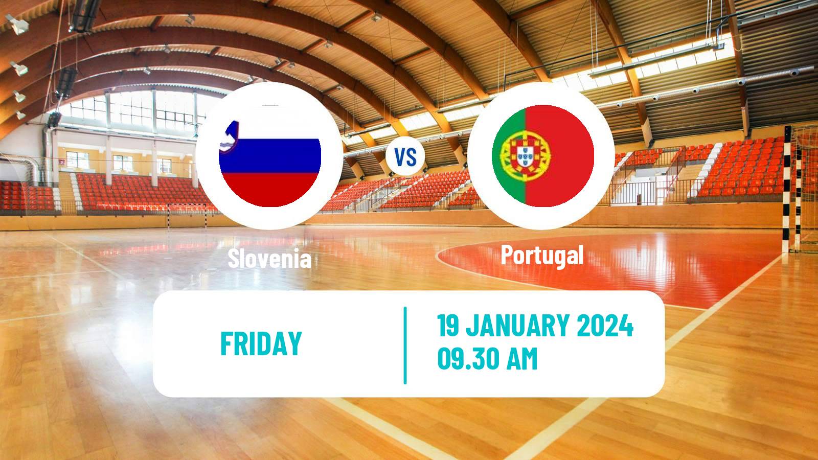 Handball Handball European Championship Slovenia - Portugal