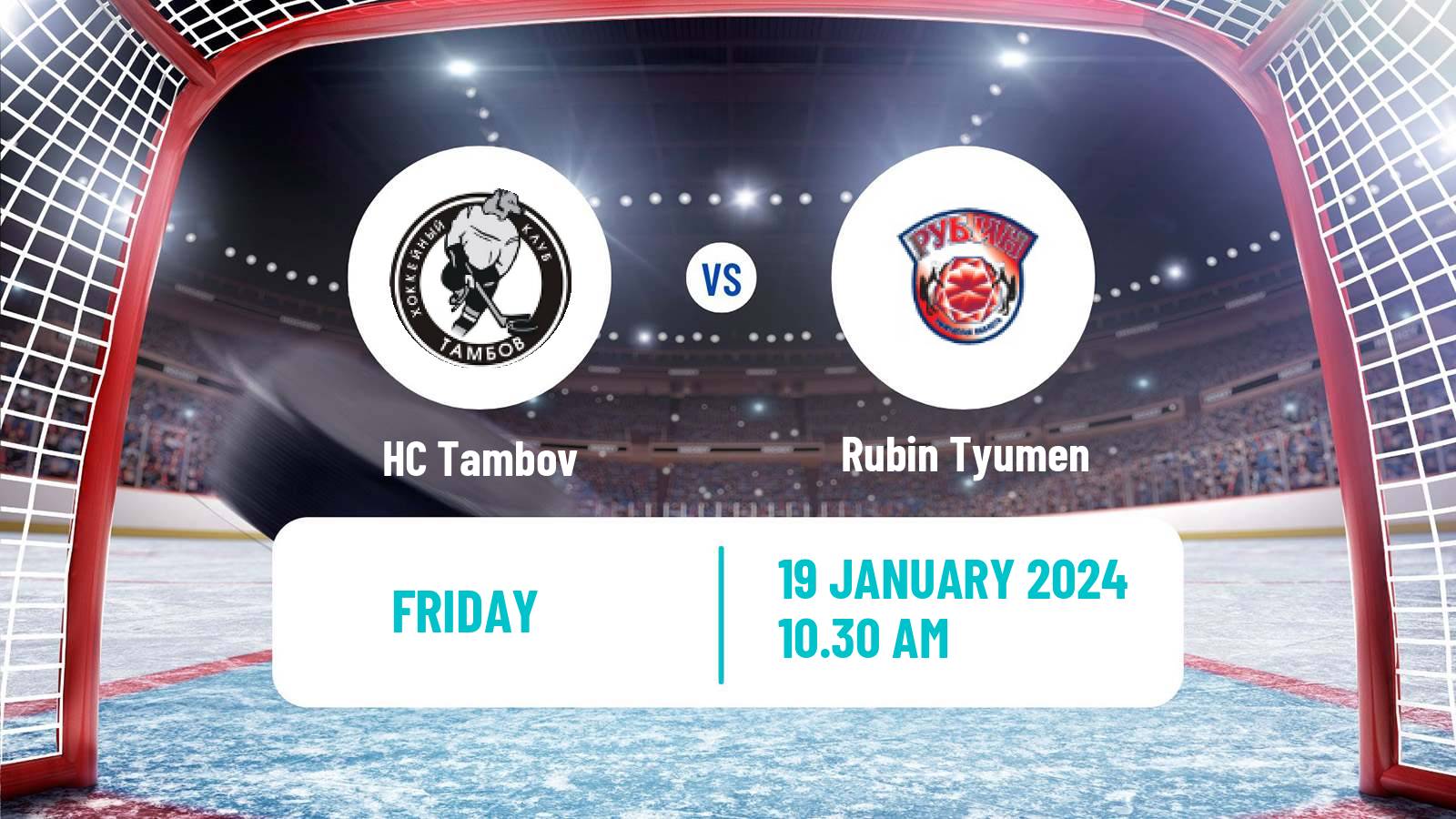 Hockey VHL Tambov - Rubin Tyumen