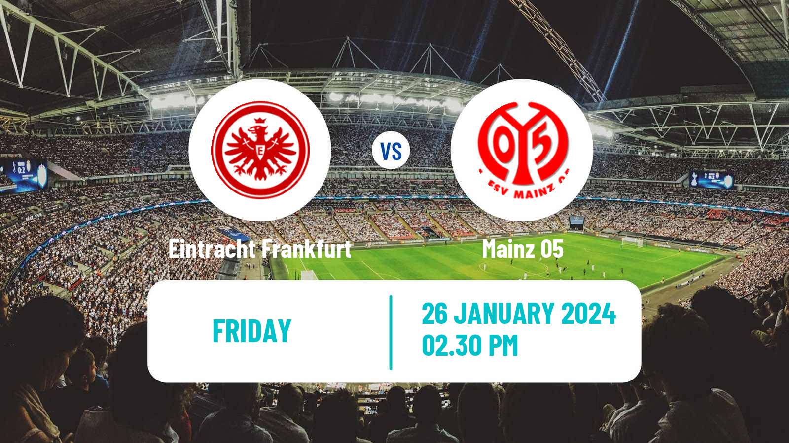 Soccer German Bundesliga Eintracht Frankfurt - Mainz