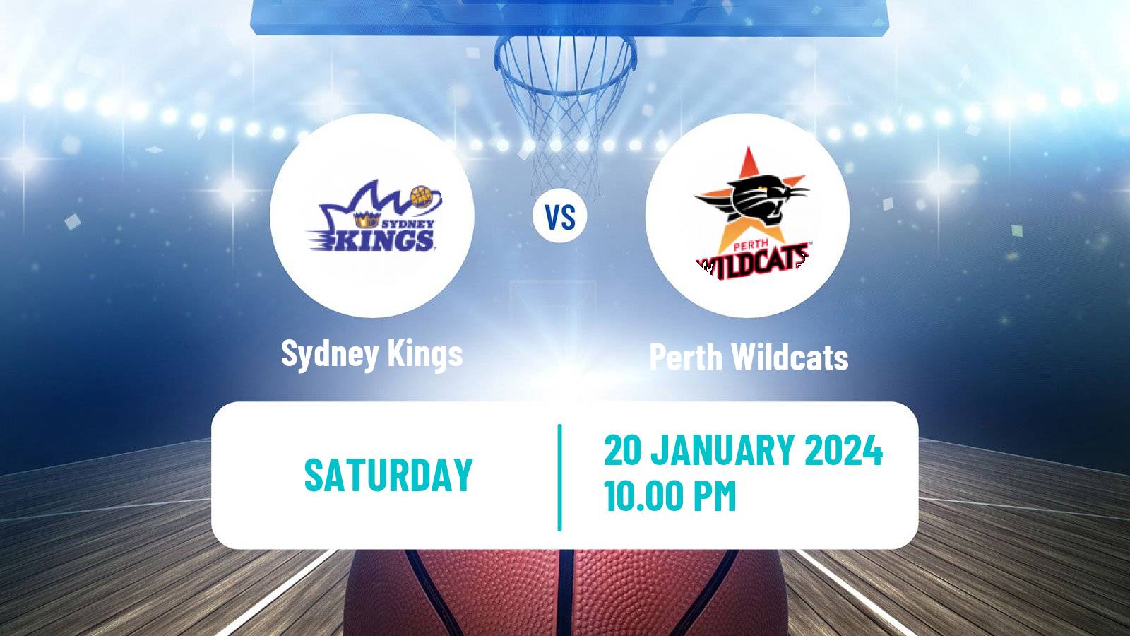 Basketball Australian NBL Sydney Kings - Perth Wildcats