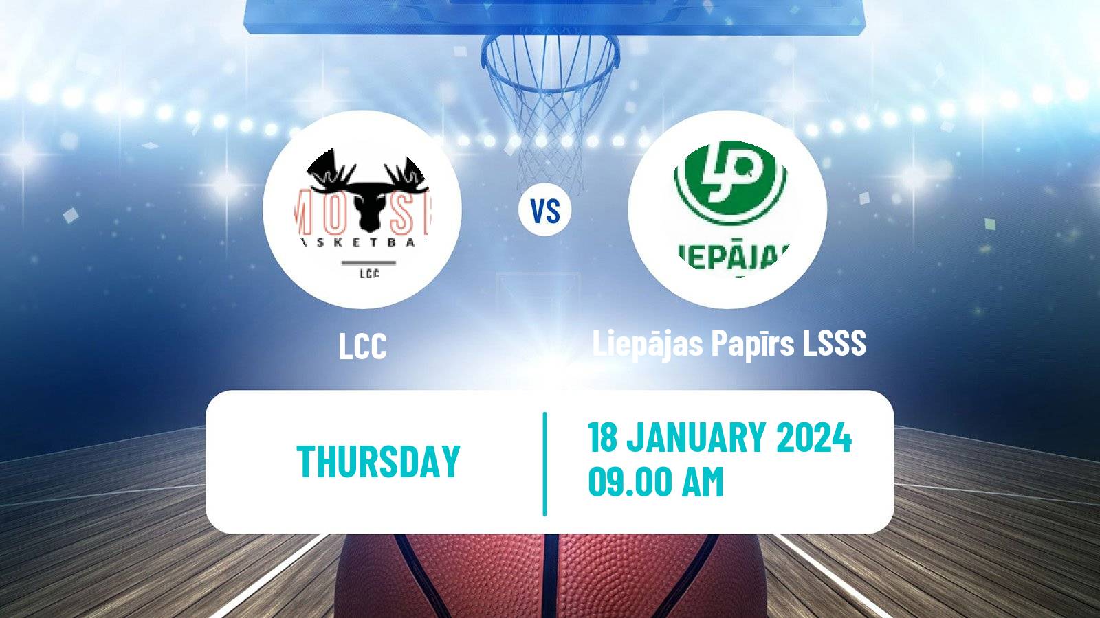 Basketball WBBL LCC - Liepājas Papīrs LSSS