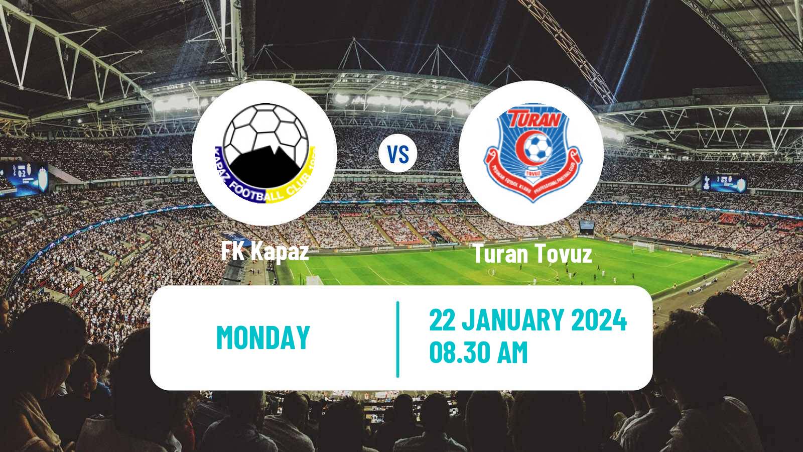 Soccer Azerbaijan Premier League Kapaz - Turan Tovuz