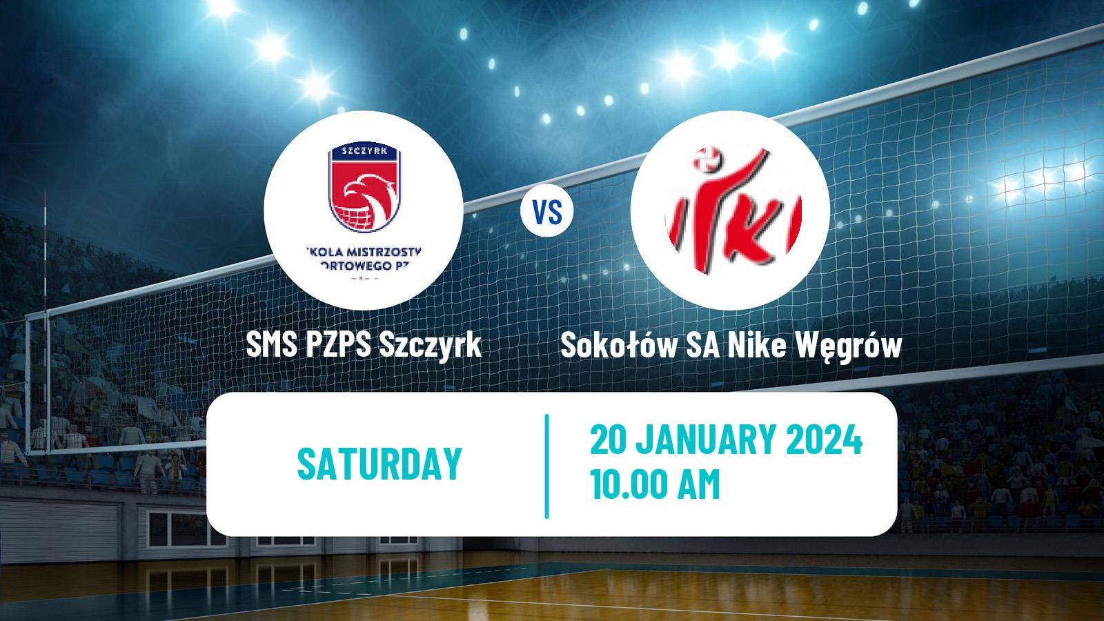 Volleyball Polish I Liga Volleyball Women SMS PZPS Szczyrk - Sokołów SA Nike Węgrów