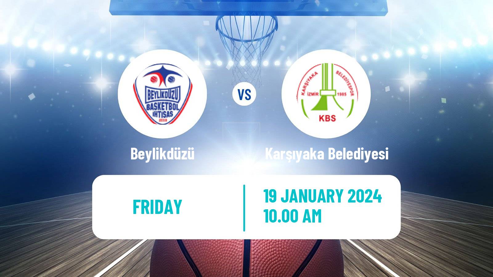 Basketball Turkish TB2L Beylikdüzü - Karşıyaka Belediyesi