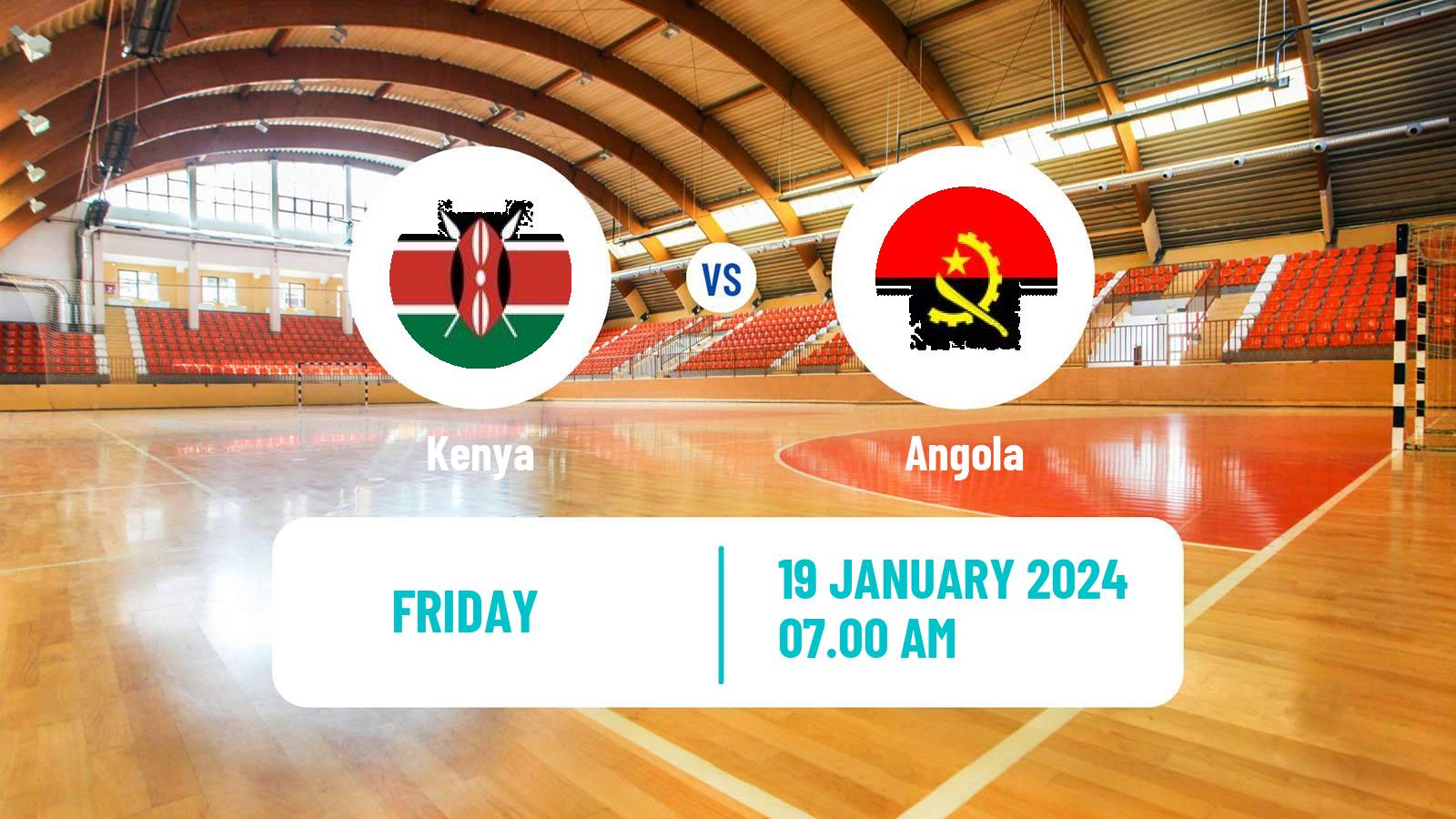 Handball African Championship Handball Kenya - Angola